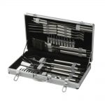 30 Piece Stainless Steel Barbecue Toolkit with Case