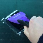 Windscreen Ice Scraper Multi-Coloured with Soft Grip