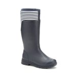 Muck Boots – Cambridge Tall (Navy/White Stripes)