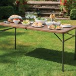 Gablemere 4′ Woodgrain Foldaway Banqueting Table