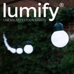 Solar Centre Lumify USB Solar Festoon Lights