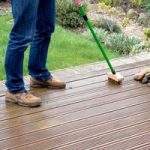 Telescopic Wire Decking Brush / Path, Patio & Decking Cleaner Concentrate