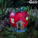 Garden Gear Solar LED Fruit House Apple
