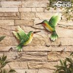 Metal Hummingbird Wall Art