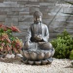 Tabletop Sitting Buddha Water Feature